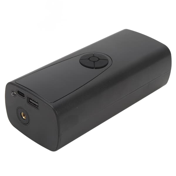 Trådløs luftkompressor med digitalt LCD-display, LED-lommelygte, 6000mAh til bil, motorcykel, bold