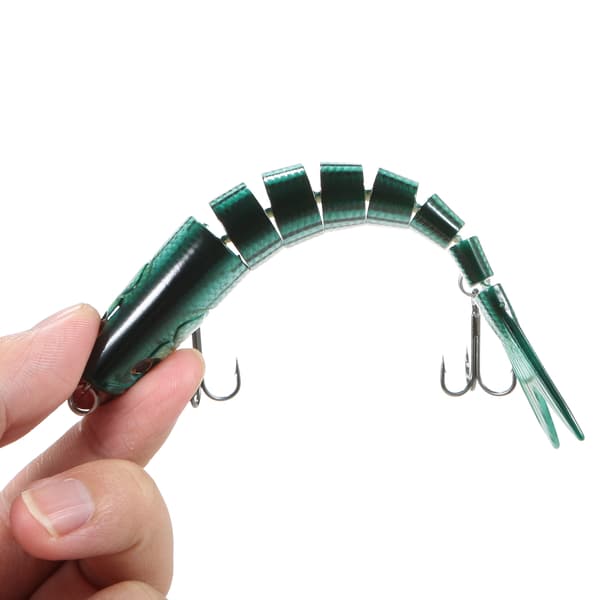 TARUOR 140mm 8-segmentars sjunkande bete Konstgjort drag Multi Jointed Swimbait