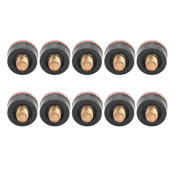 10 Biljard-, Snooker- och Poolköspetsar, 10 mm, Ersättningstillbehör, Robust och Hållbar