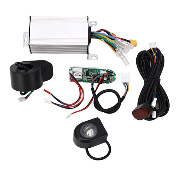 Controller og displaysæt til 36V 350W elektrisk scooter, aluminiumslegering, tilbehør