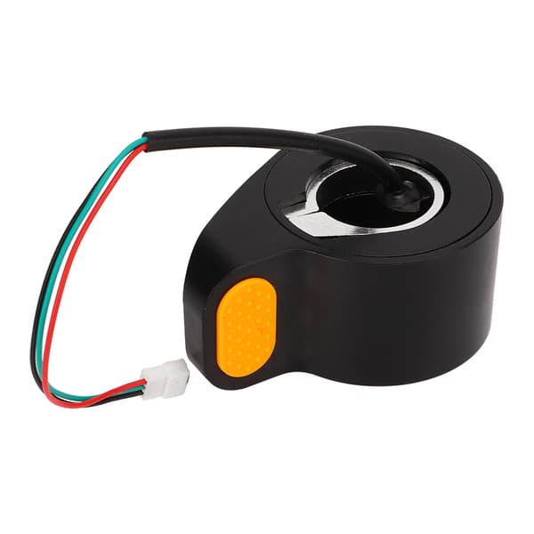 Tommelgass for Ninebot G30 MAX elektrisk sparkesykkel, gul, sensitiv sensor, ABS.