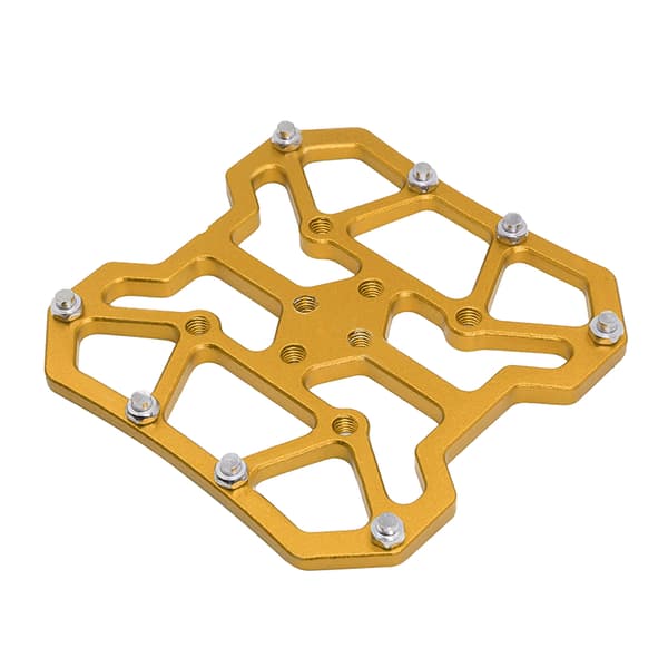 Plattformsadapter för SPD Clipless-pedaler, lättviktig, kraftig aluminium CNC-bearbetad MTB-cyklar