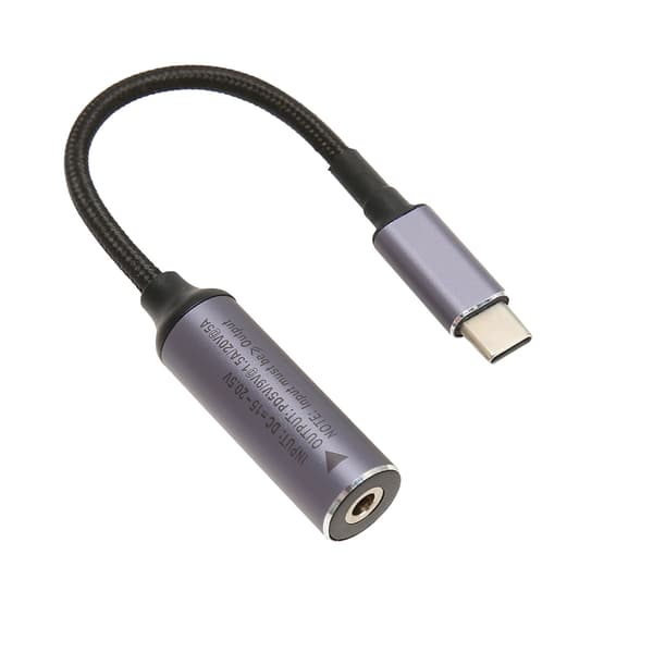 100W DC 3.5mmx1.35mm Hona till Typ C PD Laddningskabel