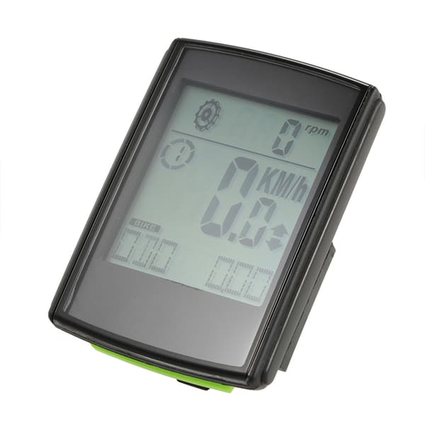 Lixada 3-i-1 Trådløs LCD Cykelcomputer med Pulsmåler og Kadencemåler, Vandafvisende
