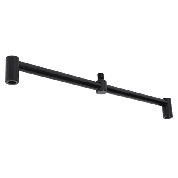 Fiskestangsholder Buzz Bar, aluminiumslegering, 2 hoveder, 30 cm, fisketilbehør