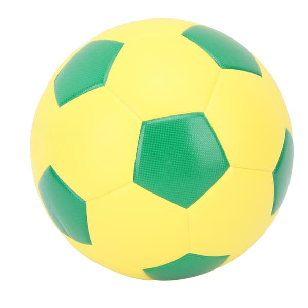 Fotball Størrelse 5 PU Vanntett Elastisk for Trening Kamper Barn Voksne Gul Grønn