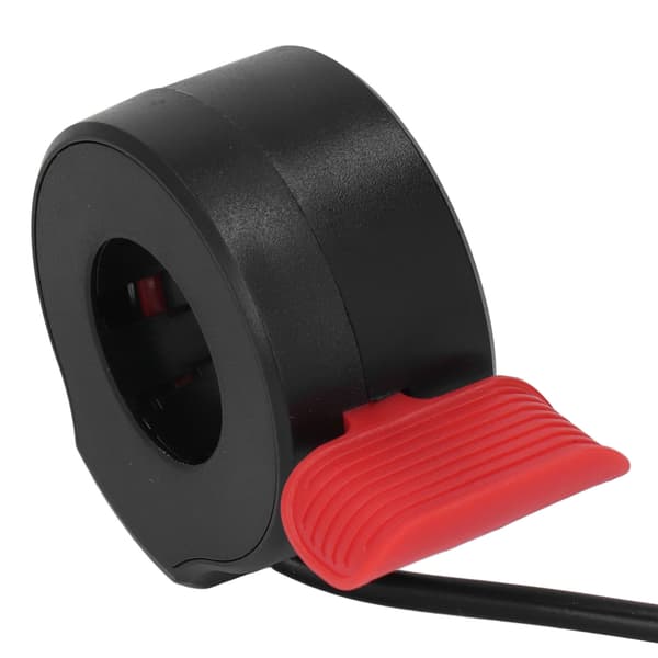 Tumgas för elscooter, hastighetskontroll, broms, 1,6 m kabel, ABS-terminal, röd, 130X