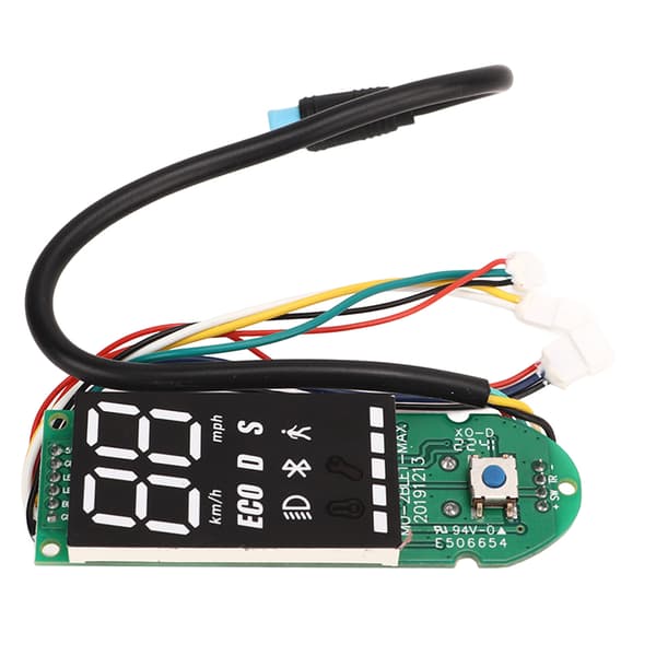 Printplade til Ninebot F30 el-løbehjul med realtidsdisplay og Bluetooth, vandtæt.