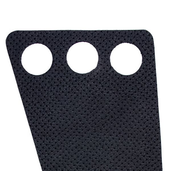 Halkskyddande handflateskydd för tyngdlyftning, kolfibermikrofiber, justerbart, 1 par