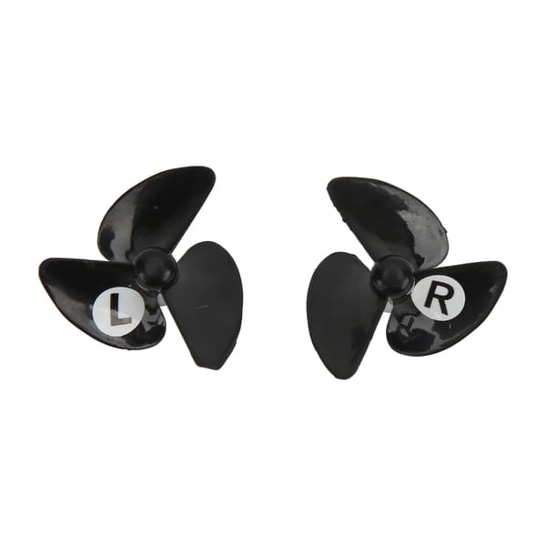 2 stk. positive negative plastpropellblader for Flytec V500 RC fiskebåttilbehør