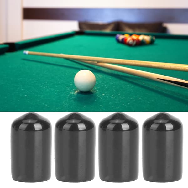 10 STK Holdbar Gummi Pool Kø Spids Beskytter til Billard 12mm