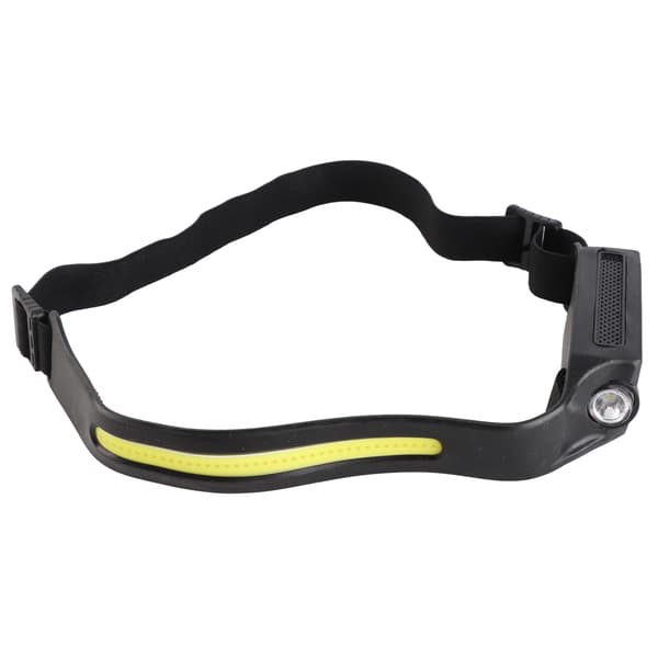 COB LED Hodelykt med Smart Sensor, USB-lading, IPX4 Vanntett, 5 Moduser