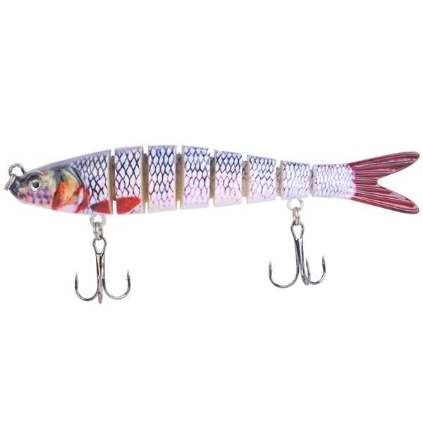 10 cm konstgjort fiskedrag med #3 krok, sjunkande wobblers