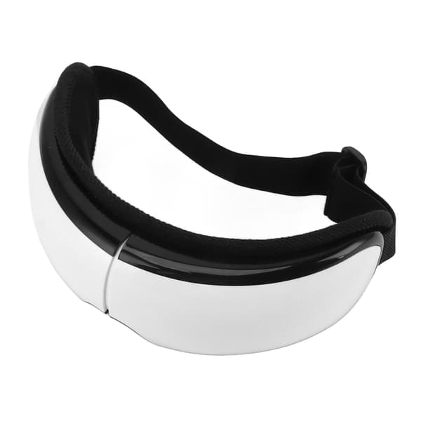 Øyemassasjeapparat med Bluetooth-oppvarming, 6 moduser, oppladbart for øyeavslapning