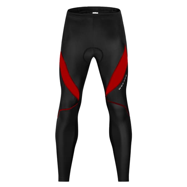 Cykelshorts för män med 3D-vadderad termisk vattentät vintercykelbyxa
