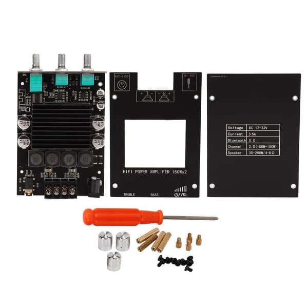 Bluetooth 2.0-kanals effektforstærkerkort med TDA7498E-chip 150Wx2 DC12-32V