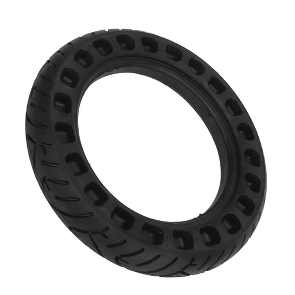 12x2.0 sekskantet solid gummidekk for elektrisk sparkesykkel - tyverisikring og sklisikker