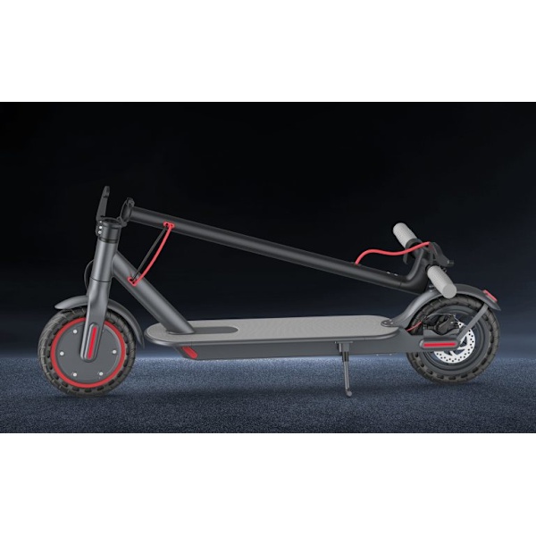 LADPED LP80 350W Hopfällbar Elscooter, 8.5\" Lättviktsdesign, Svart LP80-01