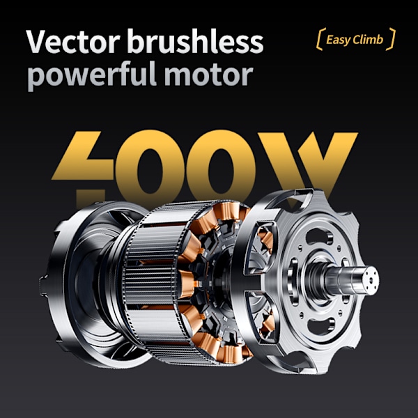 AOVOPRO ESBS 500W 14 tum Elfordon för Vuxna med Säte och Bärkorg 45 km ESBS-01
