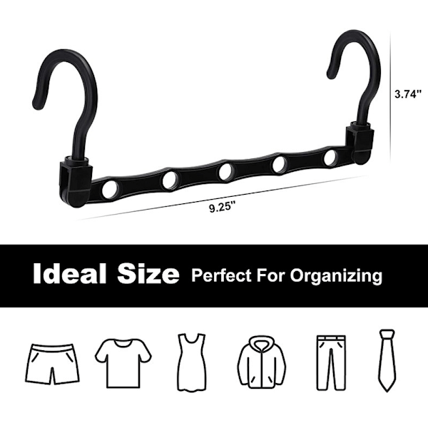 Magic Hangers, 5 Space Saving Hook, Vertikal & Horisontell d71e Fyndiq