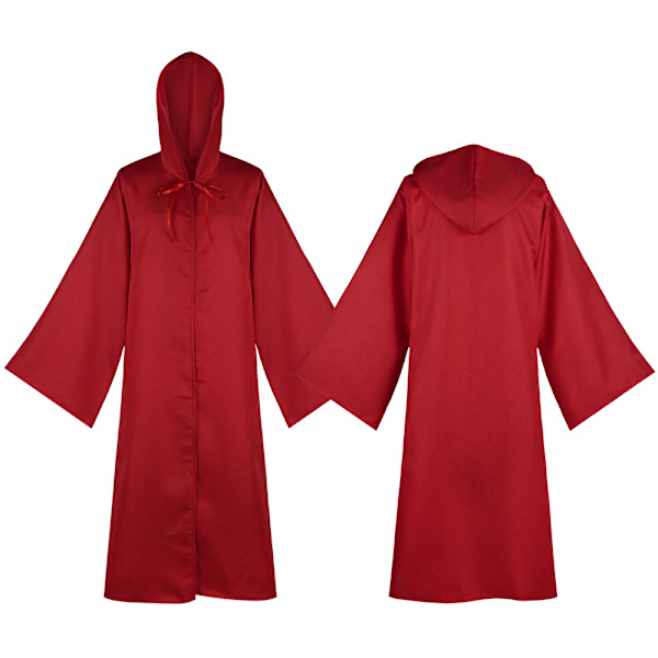 Star Wars Kostym Kappa Robe Vuxen Performance Cosplay Red M