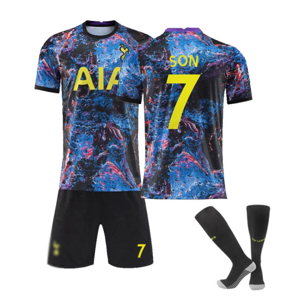 Son Skjorta Herr Tottenham Hotspur 22 Fotbollströja Set Barn SON 7 With sock #24