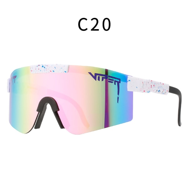 Sportsolglasögon Vindtäta solglasögon i färgfilm C20