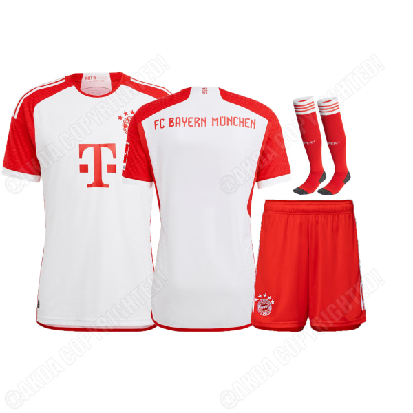 23-24 Manchester City Hemma fotbollsdräkt för barn bayern 23/24 home kit #blank #20 (5-6 years)