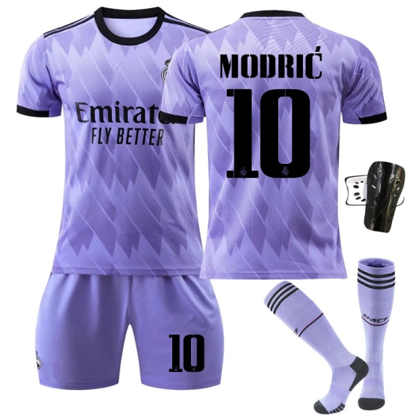 Activewear nr 9 Benzema fotbollströja träningsdräkt för barn Benzema 9 With socks+protect #XS