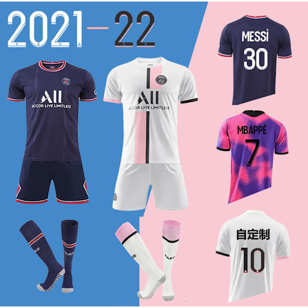 Regenboghorn Fotbollssatser Fotbollströja Kostym P L