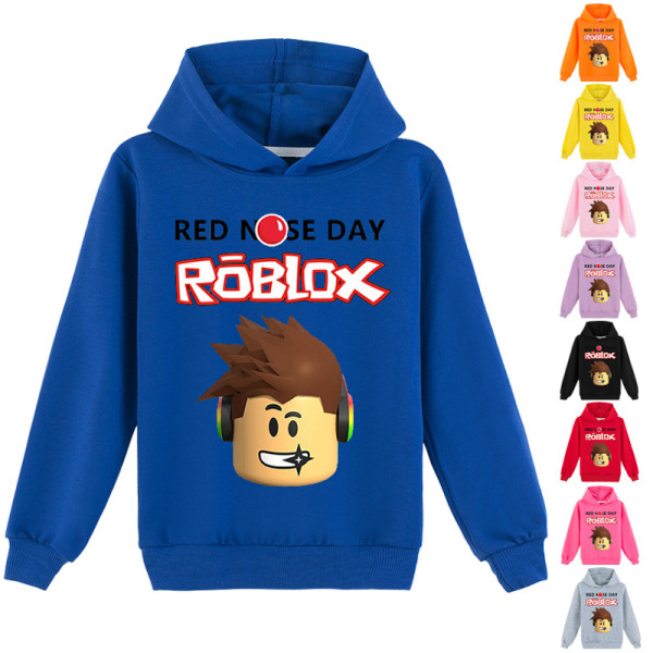 'Roblox' hoodie för barn unisex Black 100cm