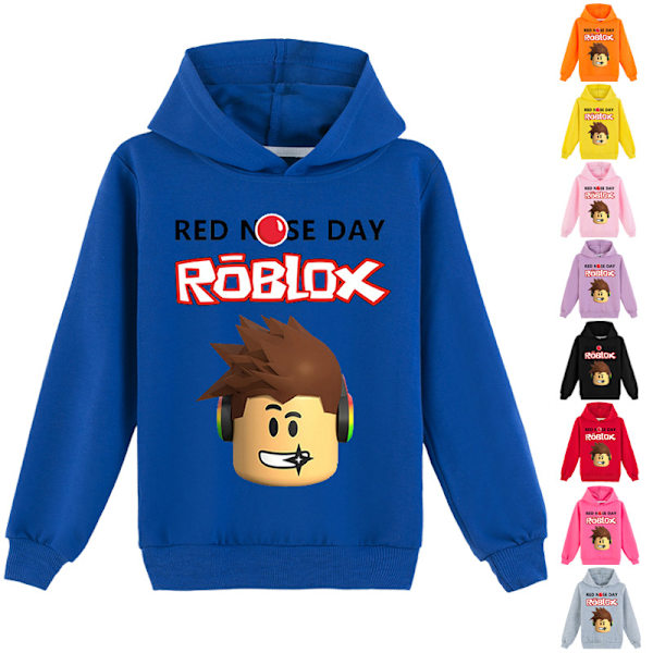 'Roblox' hoodie för barn unisex Red 170cm