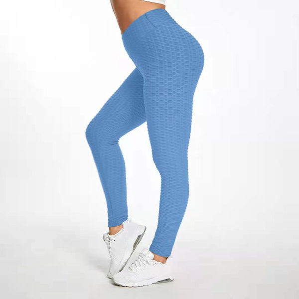 Tights Leggings med mönster Tie Dye Leggings Sky Blue XL