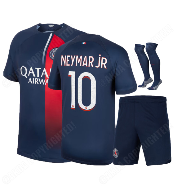 23-24 Manchester City Hemma fotbollsdräkt för barn kit for psg 23/24 home #10 #28 (12-13 years)