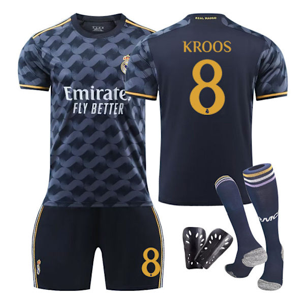 2023-20 Real Madrid Borta fotbollströja för barn Vinicius nr 7 VINI JR VINI JR 7 26