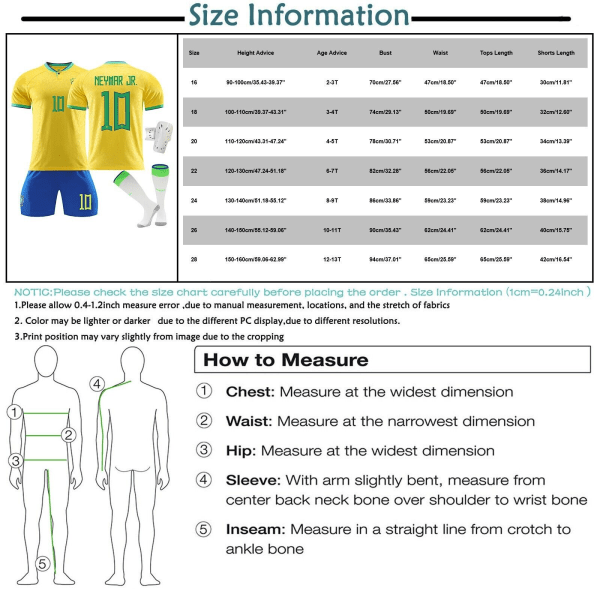 Manchester United Jersey Kit Vuxen fotbollströja träningströja 22/23 brazil home #7 26(10-11years)