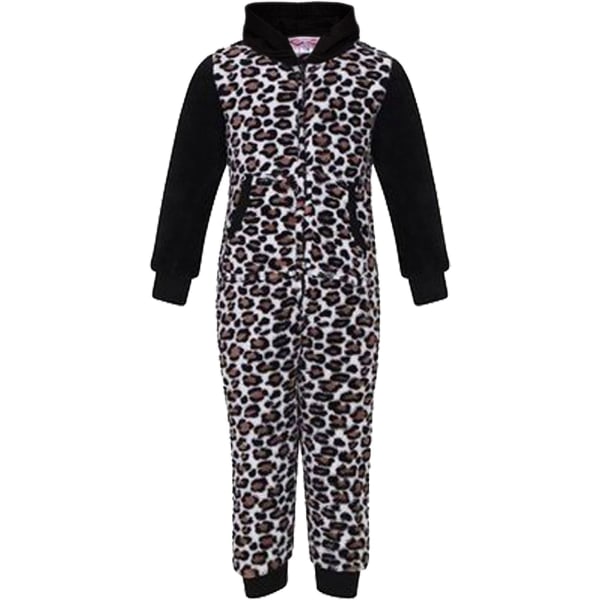 Animal Onesie One Piece Kids Pyjamas Sleepsuit Kostympresenter Tie Dye Pink 13 Years
