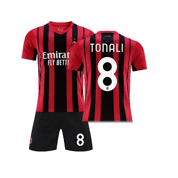 AC Milan Hemma fotbollströja för barn nr 11 Ibrahimovic #11 With socks M