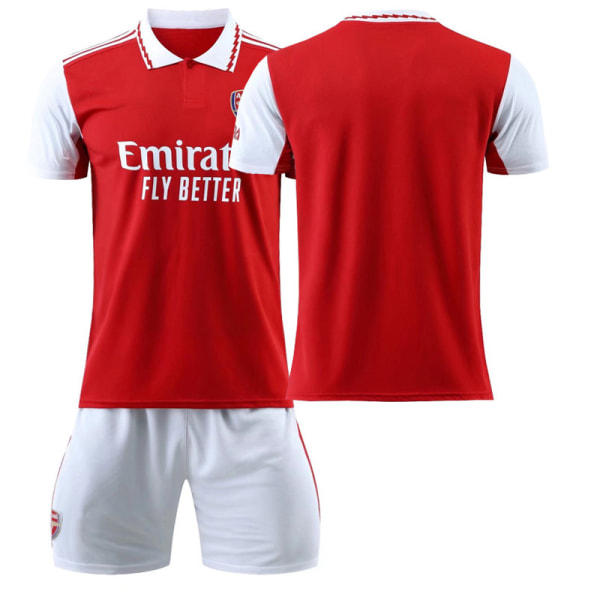 22-23 Arsenal Hemma Fotbollströja för barn nr 8 Ødegaard LACAZETTE 9 With sock XL