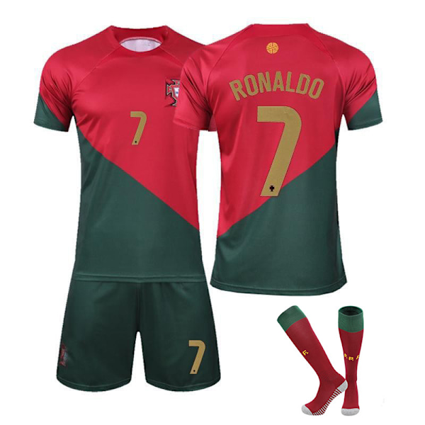 UEFA EURO 2023 Portugal Hemma fotbollströja Cristiano Ronaldo Ronaldo 7 16#