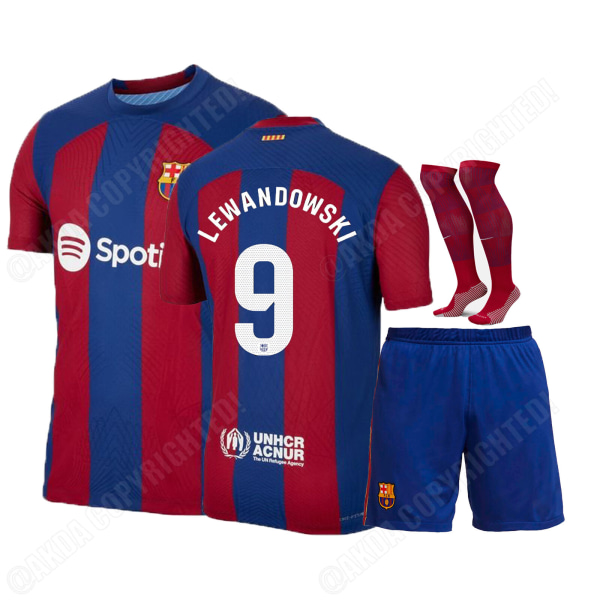 23-24 Manchester City Hemma fotbollsdräkt för barn kit for ac milan 23/24 home kit #10 #24 (8-9 years)