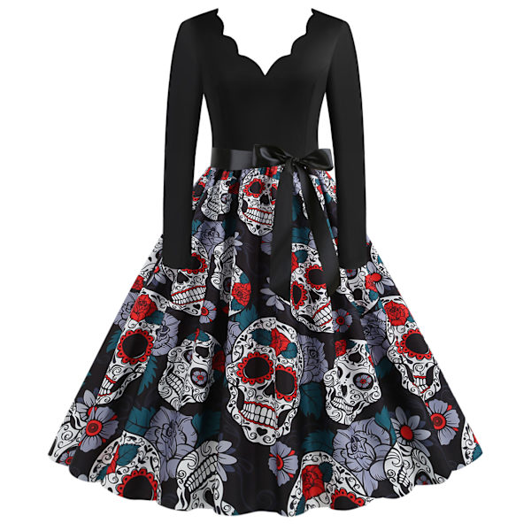 Dam Vintage 1950 Rockabilly Bal Party Swing Dress D M