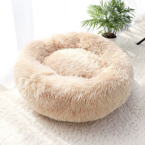 Fluffig Hundbädd / kattbädd, Hundsäng / kattsäng - dogbed/catbed Rainbow 60cm