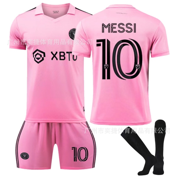 Inter Miami Lionel Messi #10 Fotbollströja Pack T-shirt 12 28