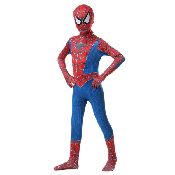 Barn Pojkar Halloween Spider-Man Cosplay Party Kostym Jumpsuits G 130cm