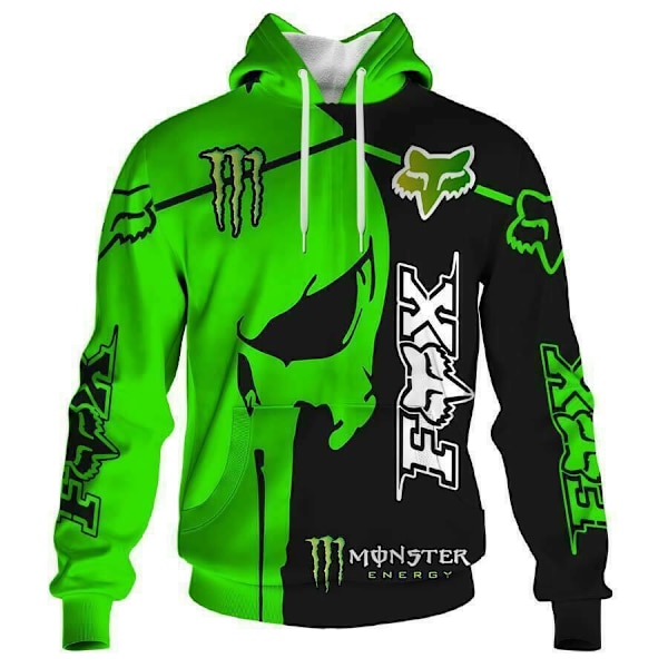 3d Skull Harley-Davidson Hoodie Sweatshirt Huv Jumper Pullover 56072 5XL