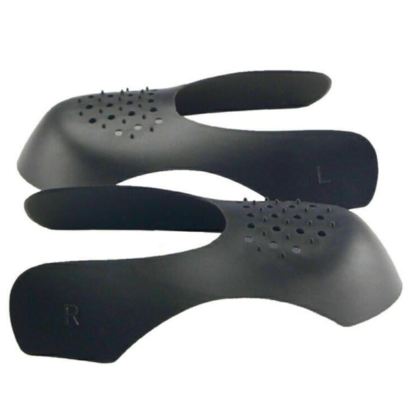 Skor Sneaker Shield Support Shoe Head Stretcher Anti Wrinkle Black 35-39