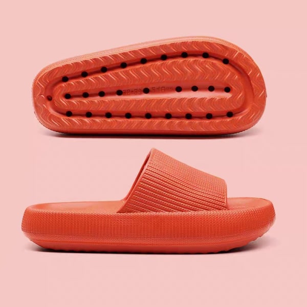 Tofflor för kvinnor Sommar mjuk sula sandaler Halkfria badkläder Light Blue 42/43