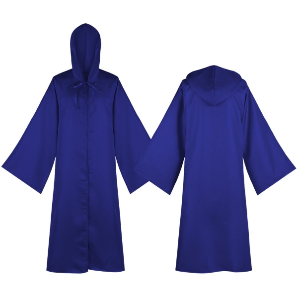 Star Wars Kostym Kappa Robe Vuxen Performance Cosplay Blue 120