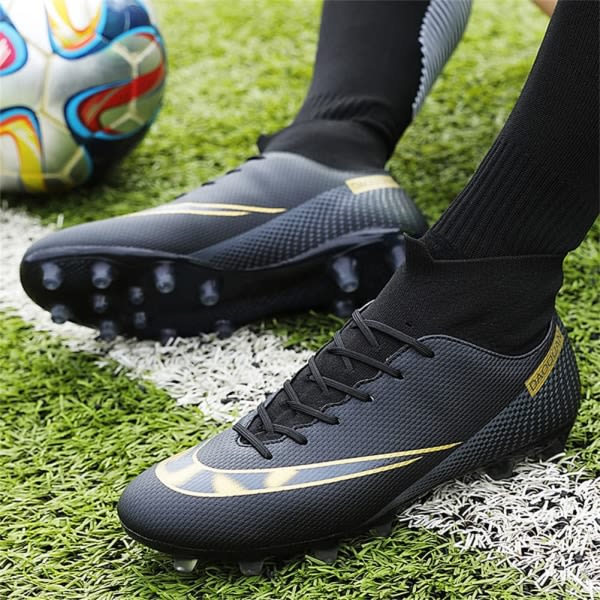 Big Boy High-top Spikes Fotbollsskor-AG/TF White 38